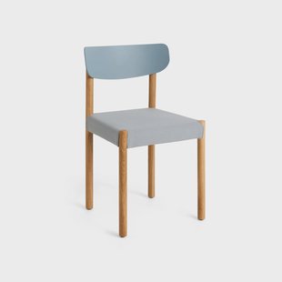 HAY Pack Chair 11 stoel Geolied eik-ash blue-Steelcut 140