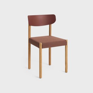HAY Pack Chair 11 stoel Geoliede eik-hull red-Remix 346