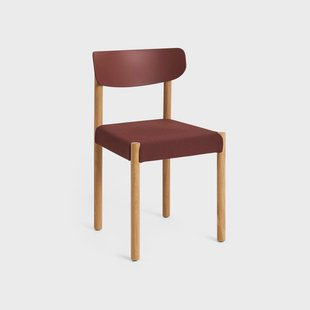 HAY Pack Chair 11 stoel Geolied eiken-hull red-Steelcut 655