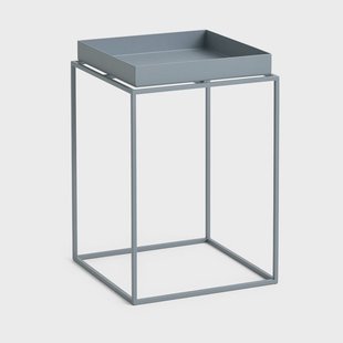 HAY Tray Table medium bijzettafel Pigeon blue, 30x30x44 cm