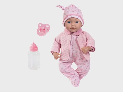 BAYER DESIGN Reborn Baby pop 38 cm (Roze)