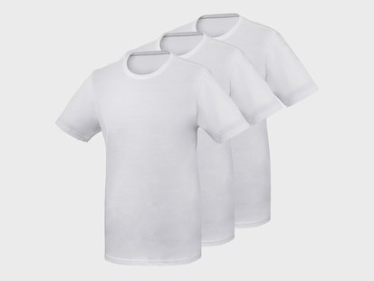 PARKSIDE Set van 3 heren T-shirts (Wit, S)