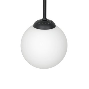 Milagro Lighting Plafondlamp Archie, zwart, lengte 68 cm, metaal, 2-lamps.
