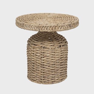 Bloomingville Ronde Bijzettafel Camo 46cm - Naturel