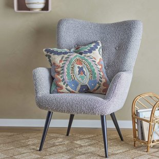 Bloomingville Fauteuil Perry Bouclé - Naturel