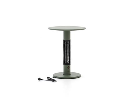 + 15% kassakorting | Monti HeatLine Pulse tafel met terrasverwarmer 1500W ø60cm (h: 75cm) - Laagste prijsgarantie!