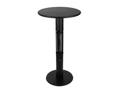 + 15% kassakorting | Monti HeatLine Vibe bartafel met terrasverwarmer 1500W ø60cm (h: 110cm) - Laagste prijsgarantie!
