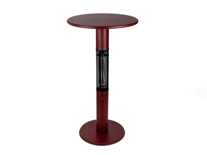 + 15% kassakorting | Monti HeatLine Vibe bartafel met terrasverwarmer 1500W ø60cm (h: 110cm) - Laagste prijsgarantie!