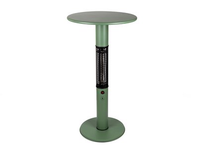 + 15% kassakorting | Monti HeatLine Vibe bartafel met terrasverwarmer 1500W ø60cm (h: 110cm) - Laagste prijsgarantie!