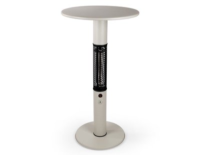 + 15% kassakorting | Monti HeatLine Vibe bartafel met terrasverwarmer 1500W ø60cm (h: 110cm) - Laagste prijsgarantie!