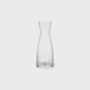 Karaf, kristalglas, geribbeld, 250 ml