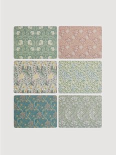 Placemats Morris &amp; Co, 6-delig