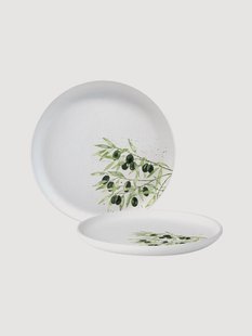 New Bone China dinerbord Olives