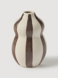 Handbeschilderde vaas Ellen, H 12 cm