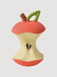 Handgemaakte bijtring Pepa the Apple