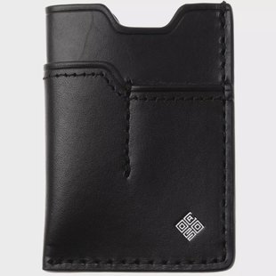Ocaso 85WAL EDC Wallet, Black Leather, portemonnee met geldclip
