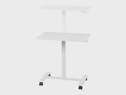 LIVARNO Verstelbare laptoptafel op wielen
