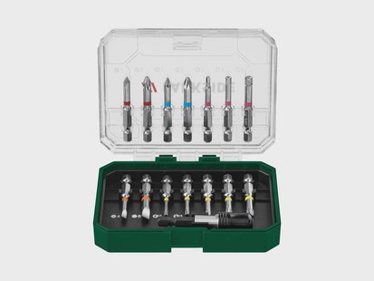 PARKSIDE Bit-set, 32-/15-/12-/9-dlg. (50mm 15-delig)