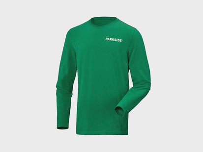 PARKSIDE Heren longsleeve, Fan Edition (groen, XXL)