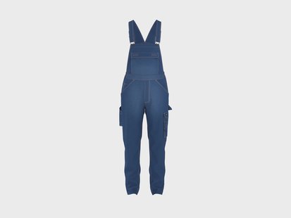PARKSIDE Heren tuinbroek, Fan Edition (Blauw, M)