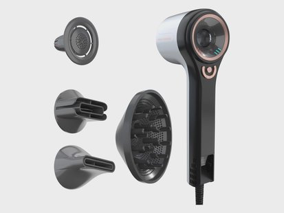 GENIUS High-Speed föhn Hair D7, 5-delige set met geuropzetstuk