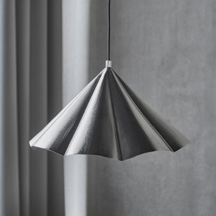 Flola hanglamp zilver Ø50cm metaal, stekker - House Doctor - Keuken - Designer - 1 lamp