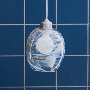 Hite hanglamp crème, Ø 18 cm, glas - House Doctor - Keuken - Designer - 1 lamp