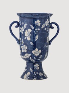 Handbeschilderde decoratieve vaas Amara, H 21 cm