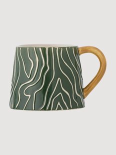 Handbeschilderde mokken Woodsby, 4-delig