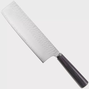 Musashi H861-2 Tsuchime VG-10, Purple Mahogany, nakiri, 18 cm