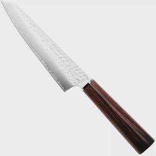 Musashi H862-2 Tsuchime VG-10, Brown Mahogany, kiritsuke petty, 15 cm