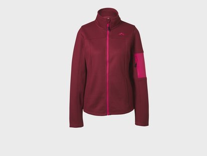 CRIVIT Dames fleecevest (Rood, L (44/46))
