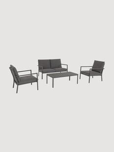 Tuinloungeset Konnor, 4-delig
