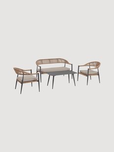 Tuin loungeset Jandia I, 4-delig