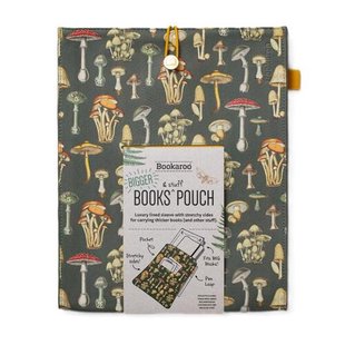 Bookaroo Books & Stuff Pouch - Botanical Mushroom