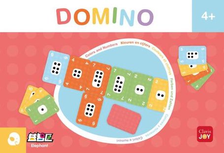 Domino. Kleuren en cijfers