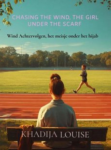 Chasing the wind, the girl under the scarf