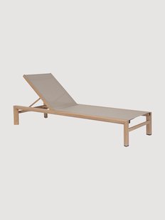 Zonnebed Skipper met wielen