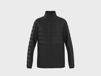 CRIVIT Heren hybride jas (Zwart, XL)