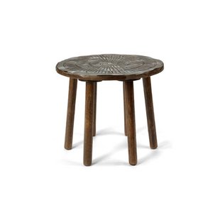 vtwonen bijzettafel dark wood