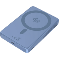 BlueBuilt Draadloze Powerbank met Qi2.2 en MagSafe 10.000 mAh met Snelladen 25 Watt Blauw