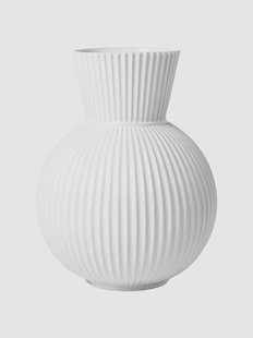 Porseleinen vaas Tura, H 34 cm
