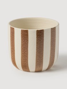 Handbeschilderde dekselpot Ellen, H 12 cm