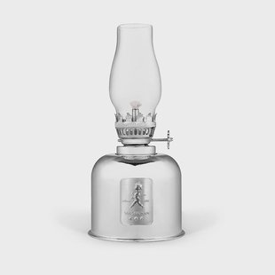 Solstickan Design Solstickan paraffine-lamp Zilver