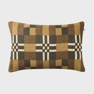 Chhatwal & Jonsson Ravi kussenhoes Taupe-Khaki-Dark Brown, 40x60 cm