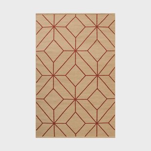 Chhatwal & Jonsson Ayur vloerkleed Beige-rust, 270x180 cm