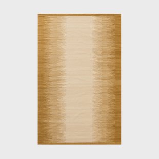 Chhatwal & Jonsson Tapti wollen mat Masala Yellow-Off White, 270x180 cm