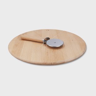 Rosendahl Grand Cru pizzaplank en pizzasnijder Boek, Ø35 cm