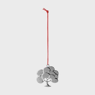 Rosendahl Karen Blixen oak decoratiehanger Verzilverd, 6 cm