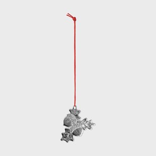 Rosendahl Karen Blixen enchanted acorn decoratiehanger verzilverd, 7 cm